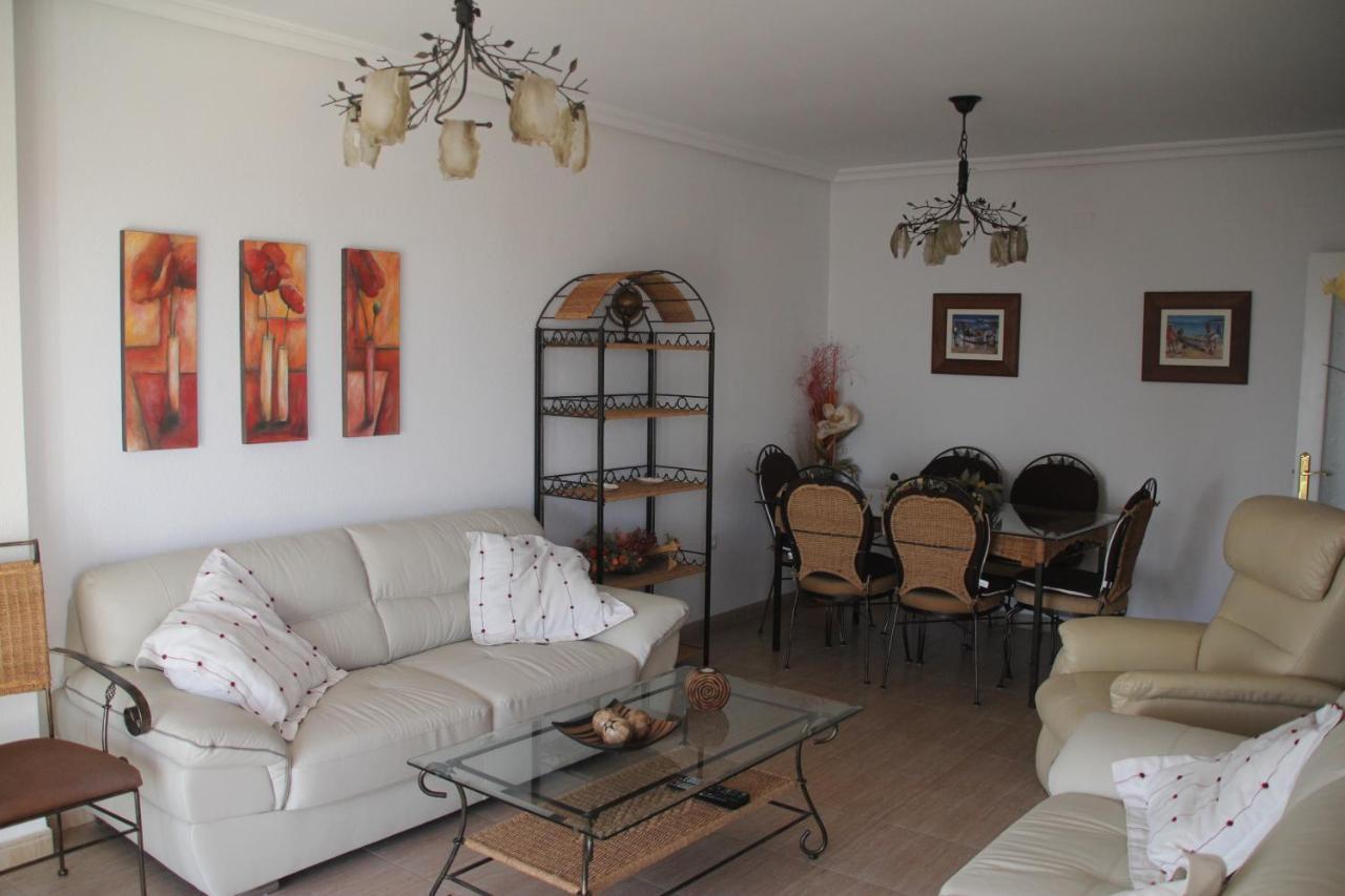 Apartamento En Primera Linea De Playa, Con Vistas A La Playa Y Con Wifi Roquetas de Mar Exteriör bild